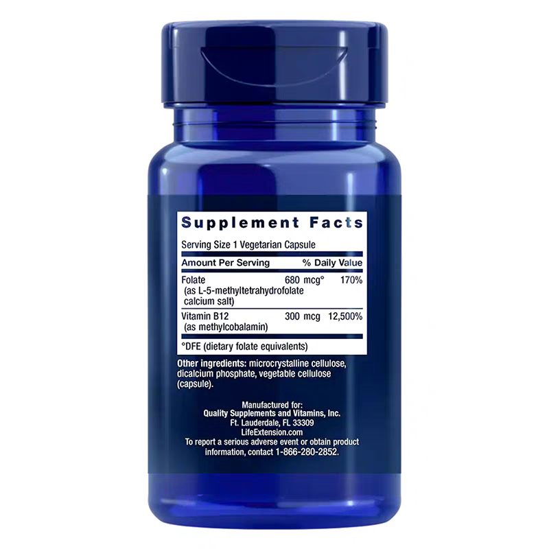 现货美国原装LIFE活性叶酸和B12甲钴胺胶囊90粒备孕孕期营养剂,淘宝优惠券,粉丝福利购,淘宝优惠卷