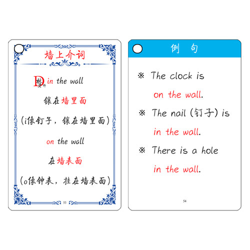 一学就会的英语语法口诀大全小学初中考语法八大时态学习知识卡片 - 图1