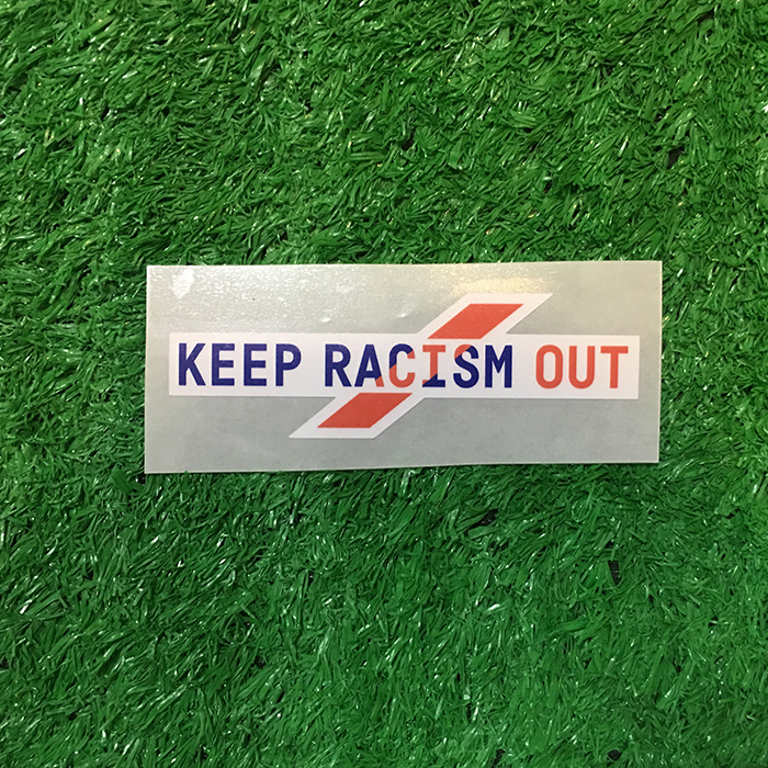 kitsbox正品20/21意甲联赛章Keep racism out反种族歧视章 - 图0