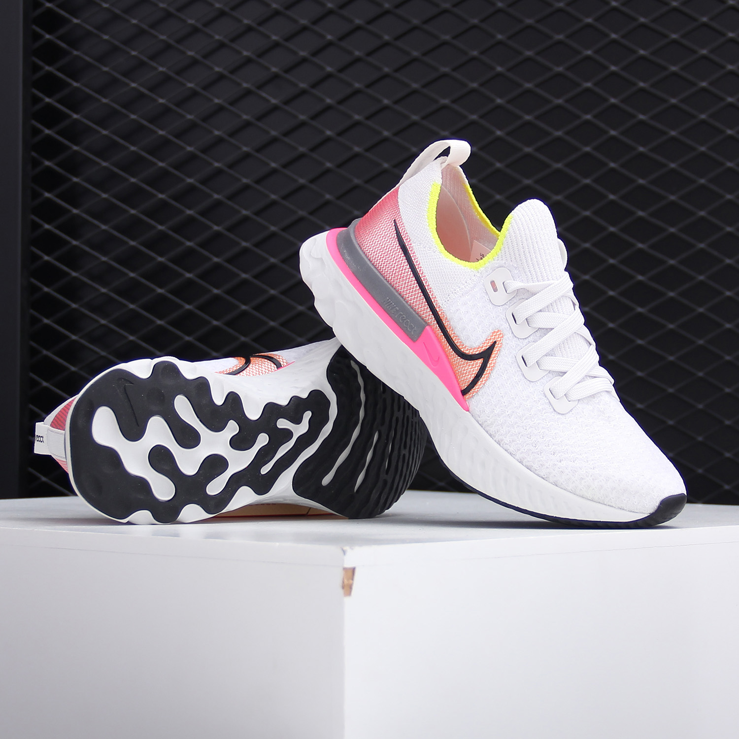 Nike/耐克REACT INFINITY男女休闲时尚专业低帮编织跑步鞋CD4372-图0