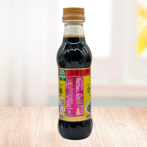 海天特级金标生抽500ml家用凉拌菜炒菜上色提鲜增味酿造酱油调味 - 图1