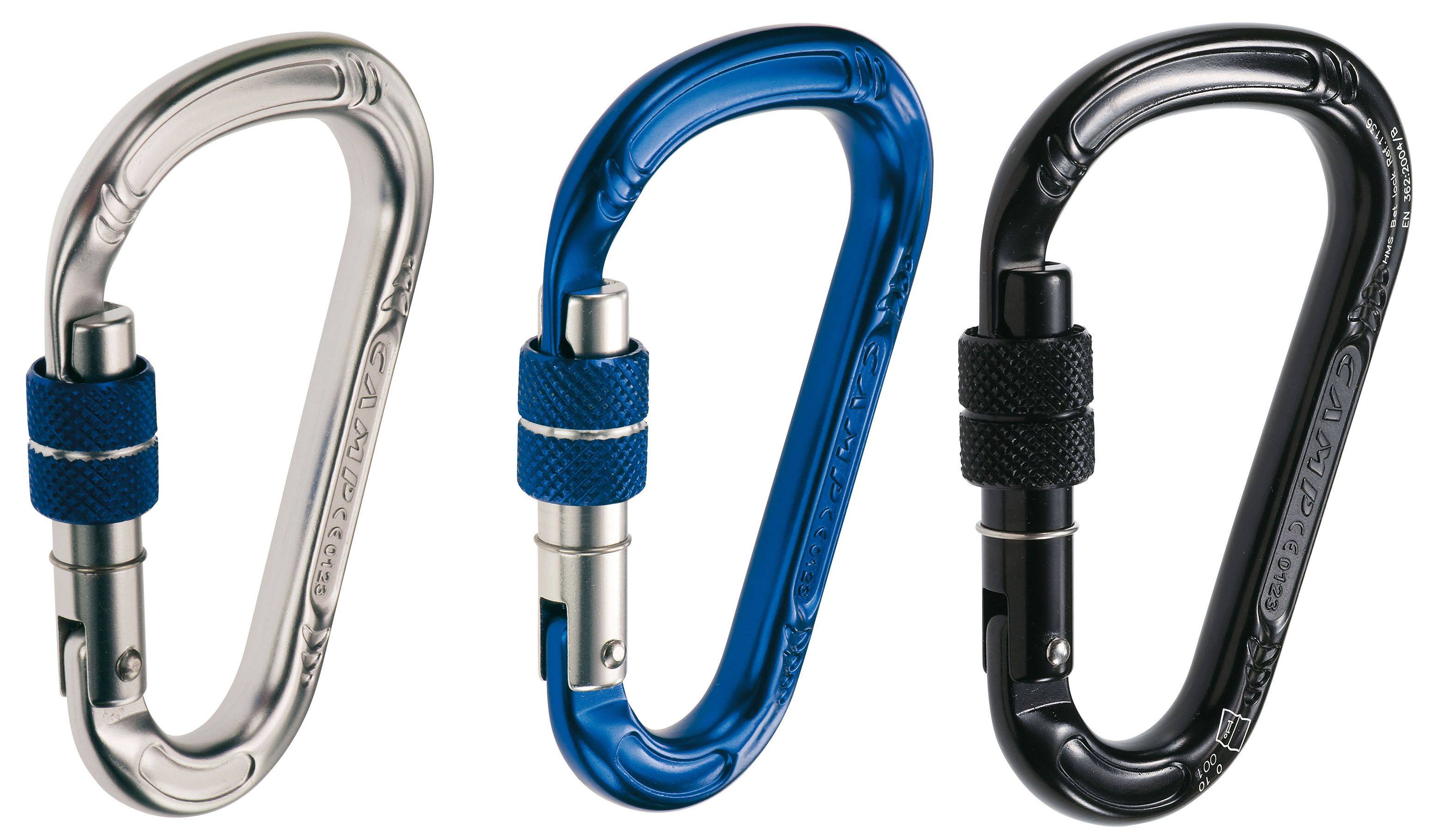 坎普/camp hms lock 1136.01梨形丝扣主锁 d型钩 铝质安全钩1136