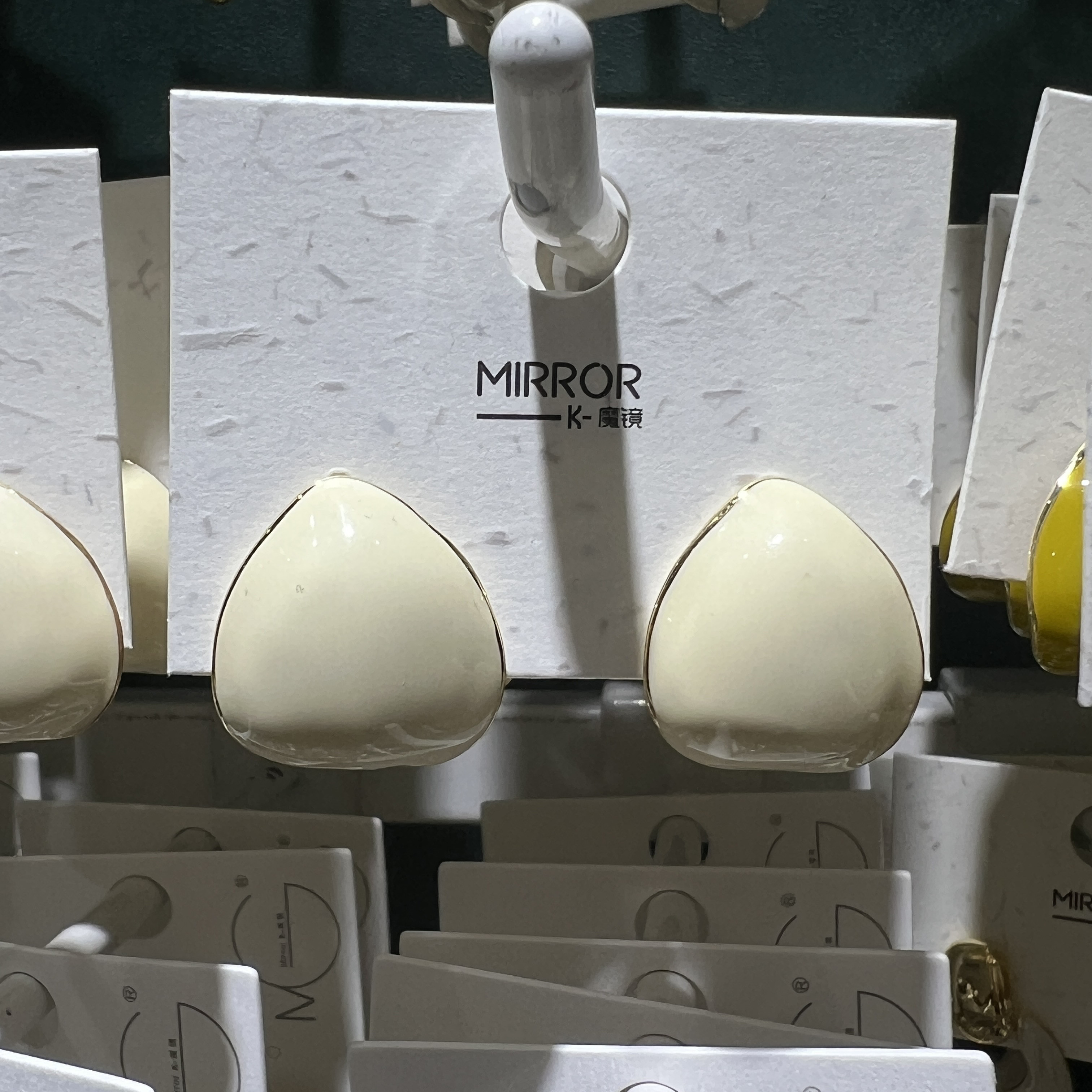 欧美复古简约几何滴釉耳环时尚轻奢高级感气质百搭耳钉港风耳饰潮,淘宝优惠券,粉丝福利购,淘宝优惠卷