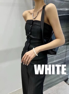 银色不规则豆豆项链女潮冷淡风中性网红毛衣链小众设计感百搭配饰