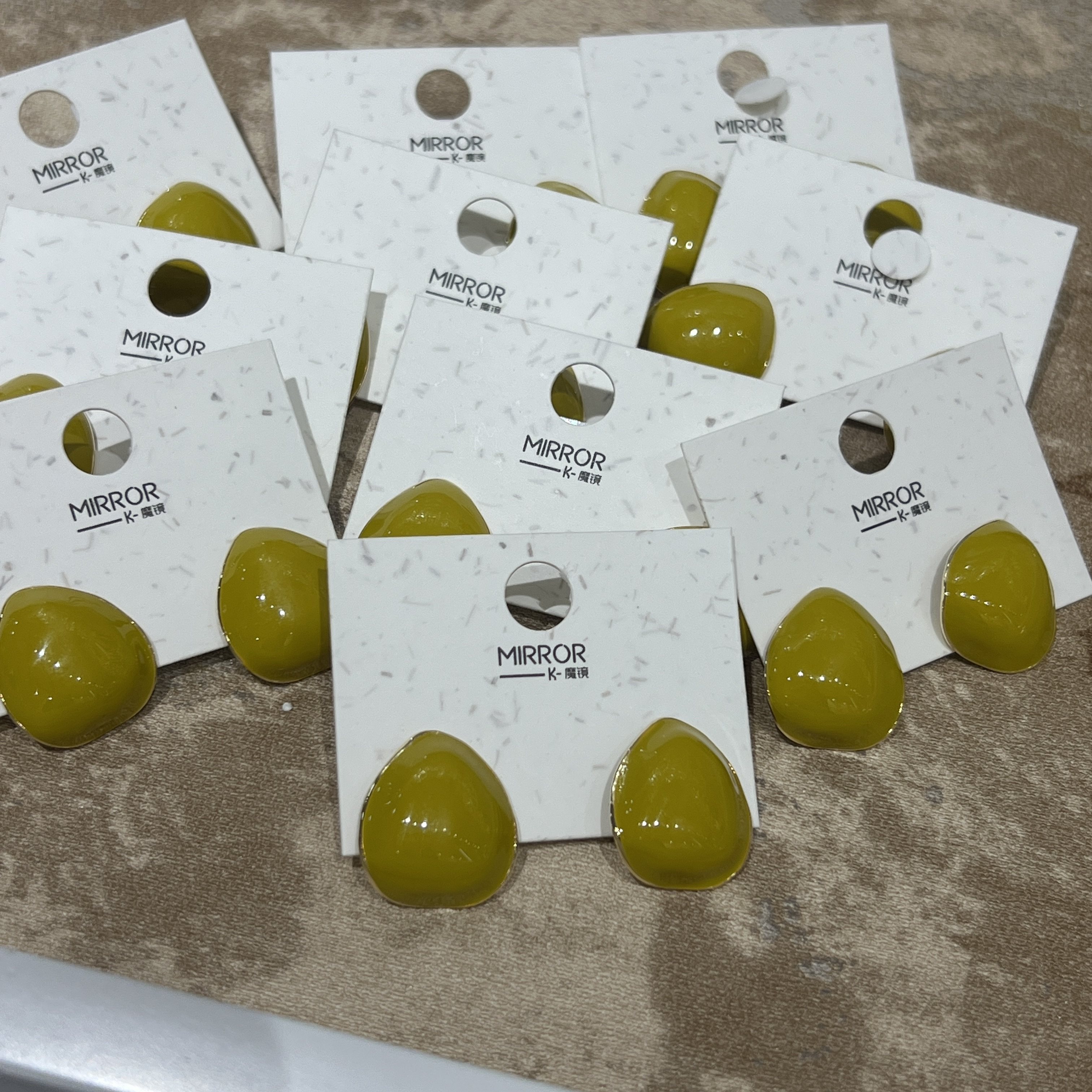 欧美复古简约几何滴釉耳环时尚轻奢高级感气质百搭耳钉港风耳饰潮,淘宝优惠券,粉丝福利购,淘宝优惠卷