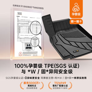 尼罗河高边全TPE汽车脚垫适用奥迪A4L A6L Q5L A7L A5L A3 Q3脚垫