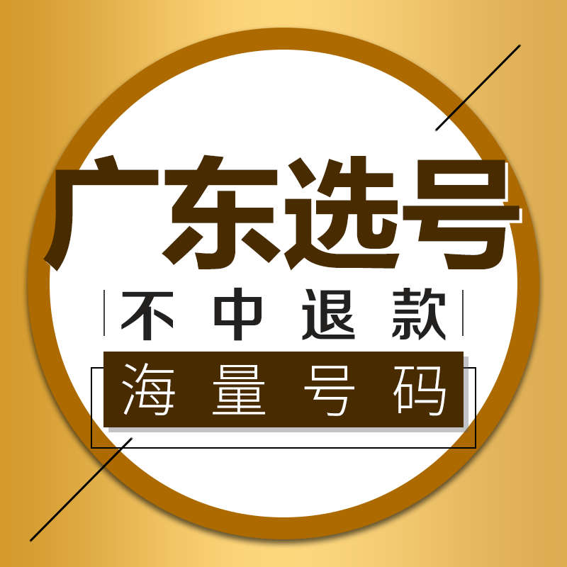 广州深圳佛山东莞汽车选号新车自编自选车牌号新能源网上占用查询 - 图0