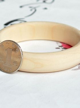 毛胚diy饰品配件漆画木头手镯