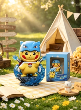 宝可梦变皮系列妙蛙皮卡丘多款