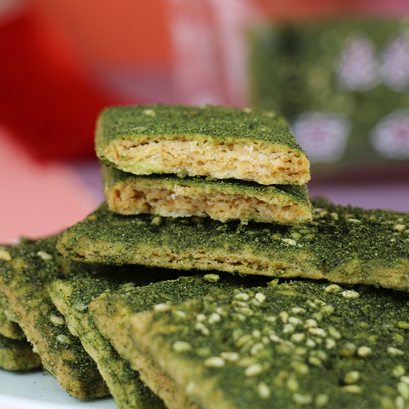 上海特产海派传统糕点老香斋千层酥苔条海苔饼咸味小吃零食品好吃 - 图2