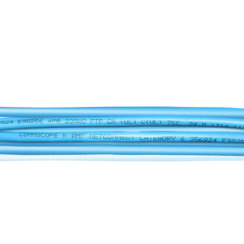 专票现货Commscope康普amp安普cs34cm 884024914/10六类网线千兆屏蔽双绞线4对8芯千兆FTP 305米1859204-6 - 图3