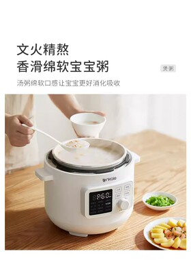 ankale液晶显示陶瓷釉内胆3L双胆