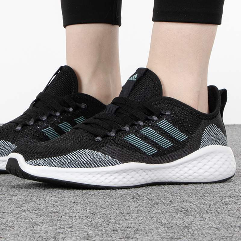 Adidas阿迪达斯女鞋FLUIDFLOW 2.0缓震透气运动鞋跑步鞋GX8286 - 图2