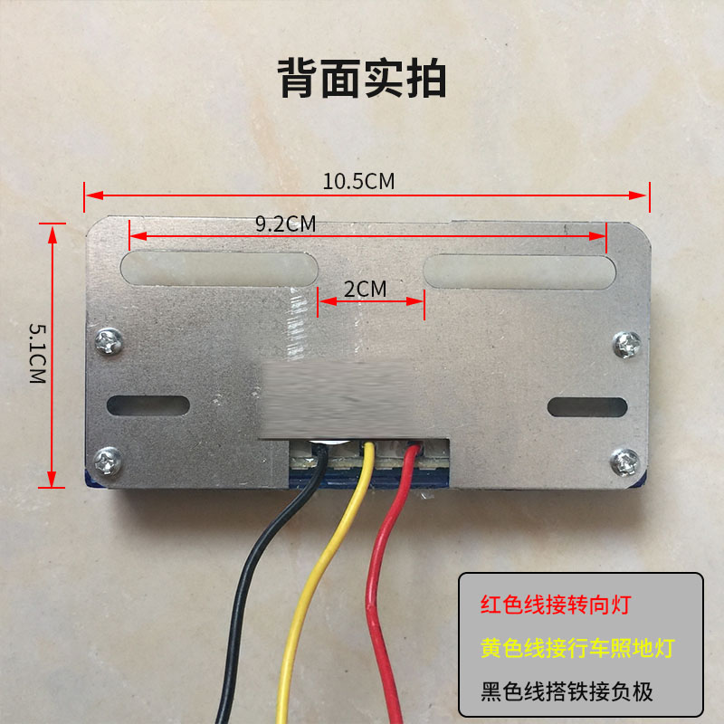 12v24v货车led防水照地边灯示宽灯挂车外边腰灯侧灯角灯轮胎灯-图3