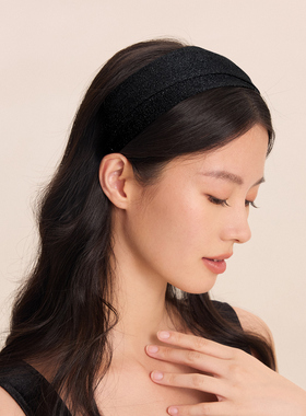 奇美拉大号高颅顶宽边发箍显脸小