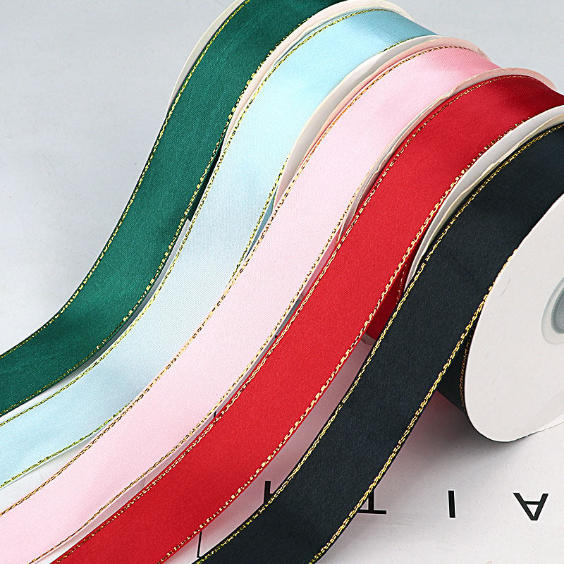 彩带双金边丝带2.5cm厘米宽蛋糕缎带包装织带涤纶水果绸带布材料,淘宝优惠券,粉丝福利购,淘宝优惠卷