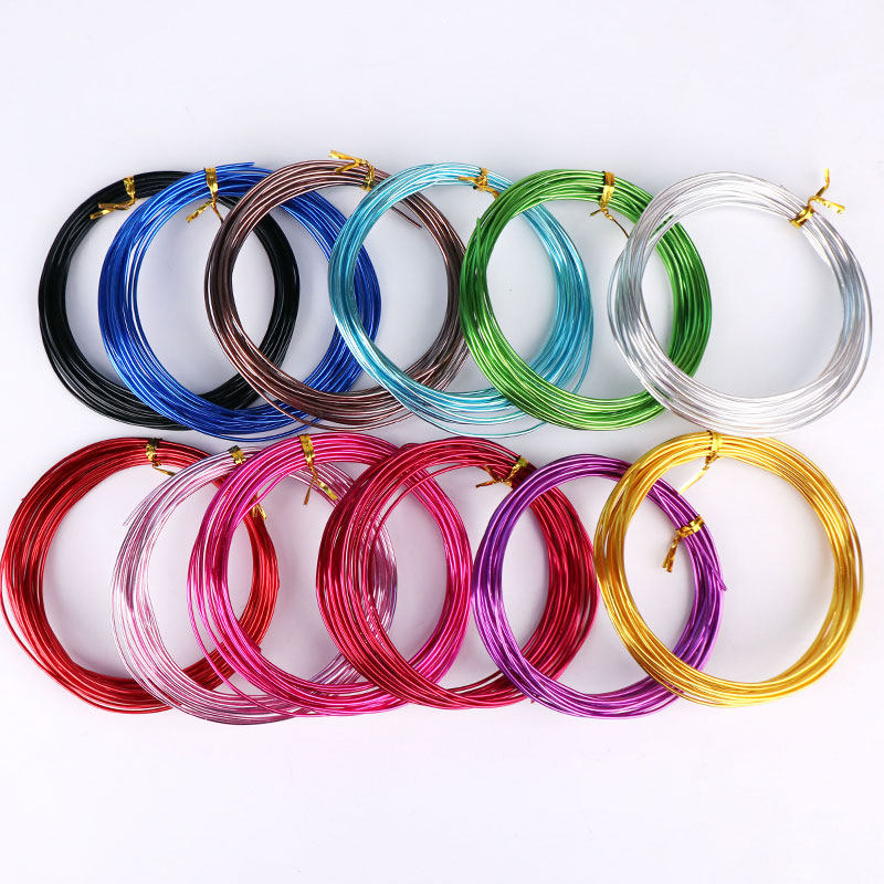 彩色软铝丝diy美术金属材料做园艺定型细手工固定专用造型条铝线,淘宝优惠券,粉丝福利购,淘宝优惠卷