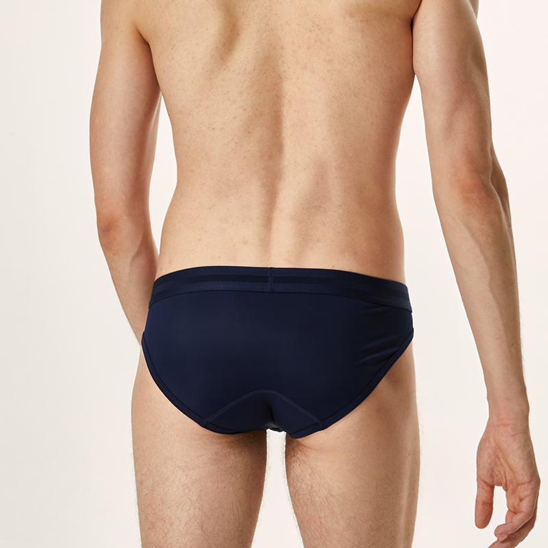 实拍5色SEOBEAN/希宾男士内衣夏款青年内裤U凸清爽三角底裤性感运