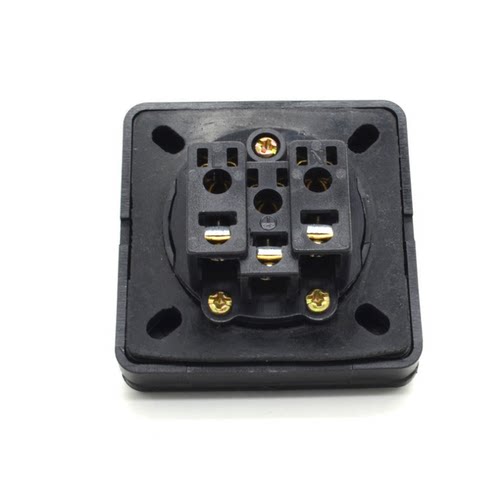 IP44巴西工业AC防水插座 20A 250V巴西户外园林灯具翻盖防水插座 - 图2
