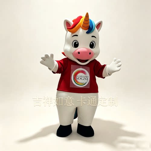 企业IP吉祥物来图定制泡沫雕刻卡通人偶服装行走玩偶头套高度还原 - 图2