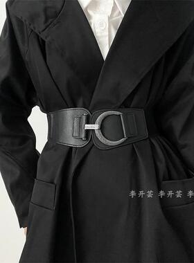 时尚百搭外套裙子腰带收腰