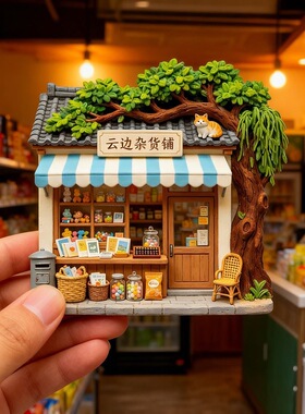 云边杂货铺树脂磁吸浮雕冰箱贴文创旅游纪念小礼品伴手礼