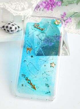 素材宇宙星座金属uv胶