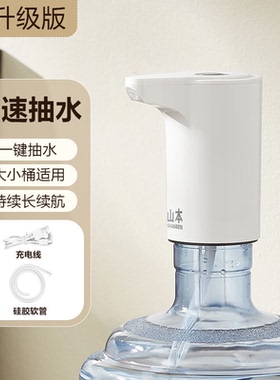 山本电动抽水器自动上水大电池