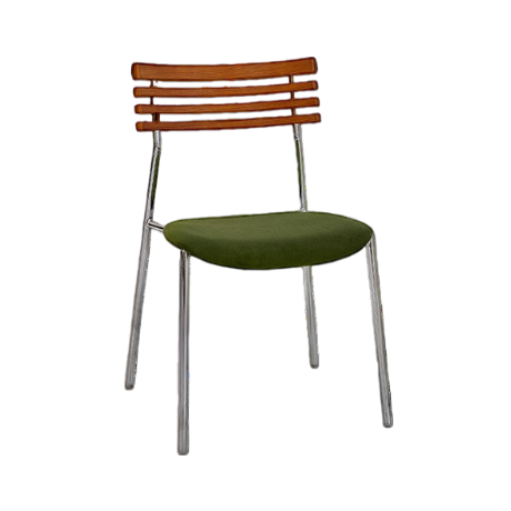 设计师家用轻奢书桌椅简约ins中古风铁艺餐椅网红奶茶店靠背椅子 - 图3