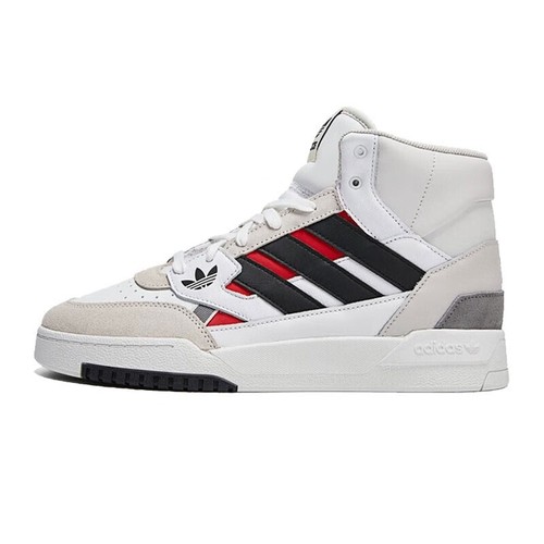 adidas阿迪达斯三叶草高帮板鞋男女鞋DROP STEP SE休闲鞋GV9447 - 图3