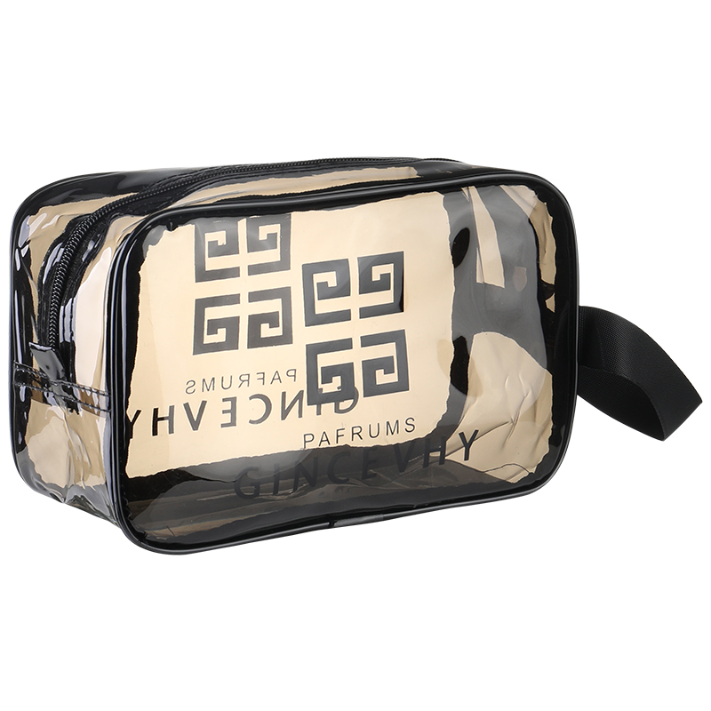 馨友家居专营店ins风网红化妆包超火便携女透明旅行大容量防水手提收纳洗漱品袋3