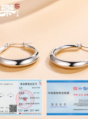 S925纯银莫比乌斯耳扣