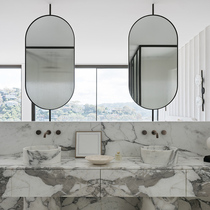 vanwoo is a designer custom series bathroom mirror hanging mirror suspended mirror windows mirror villa light and luxurious modern