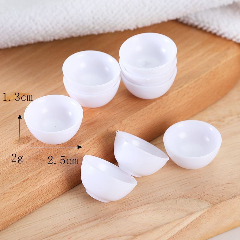 塑料微缩食玩碗场景模型摆件diy娃娃屋配件迷你厨房餐具小碗玩具 - 图0