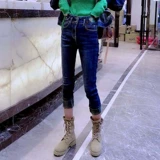 Весенние модные штаны, европейский стиль, высокая талия