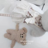 INS WIND Милый маленький медведь кошачья собака собака для сундука для маленькой собаки лучше плюшевые биоби медведя из тяги