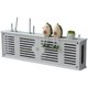 Wireless router storage box without punching
