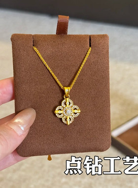 金店同款十字金刚杵镶钻
