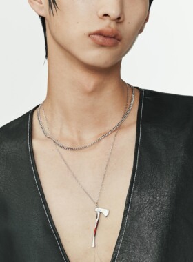 yuritan系列双层轻奢小众风项链