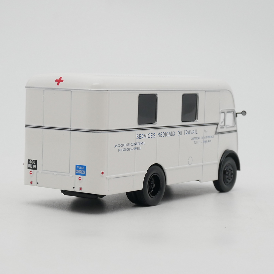 ixo 1:43 Berliet GLA法国贝埃利医疗服务面包车模型收藏玩具车-图2