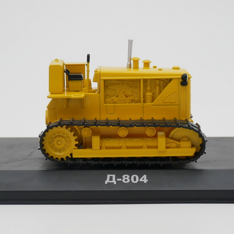 ixo 1:43 D-804苏联农用履带式拖拉机合金汽车模型怀旧金属玩具车