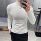 Mid-collar pullover Korean slim-fit men's sweater mid-collar Mid-collar pullover Korean slim-fit men's sweater mid-collar