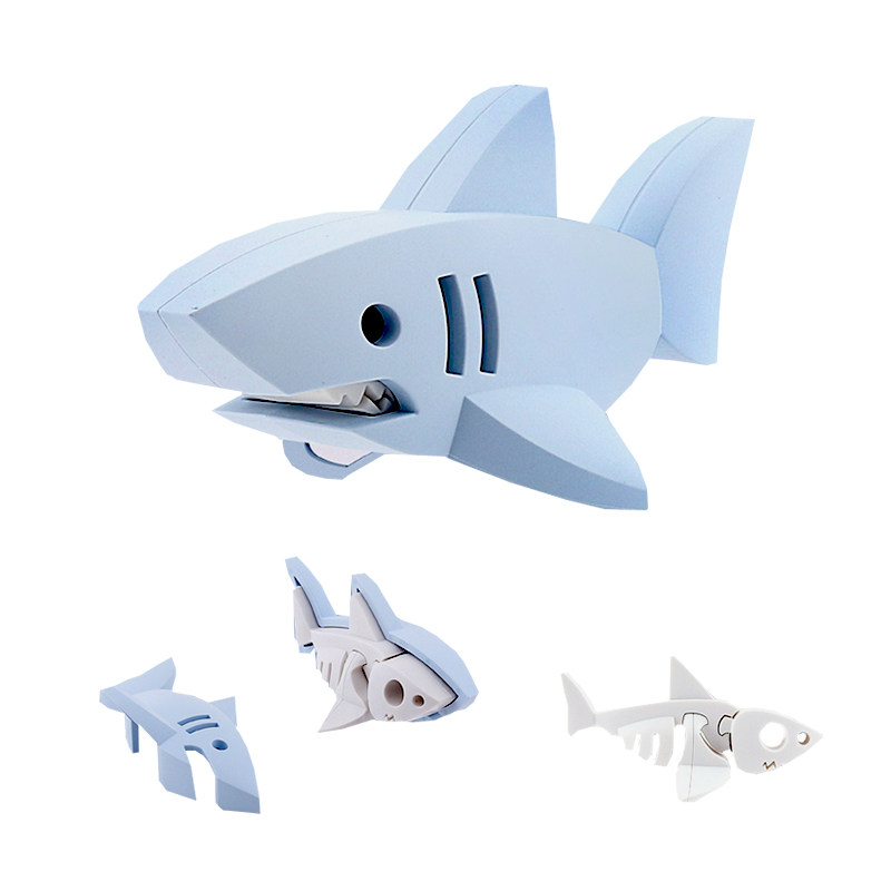 哈福海洋系列磁力拼装玩具海洋动物鲸鱼鲨龟宝宝儿童益智女孩礼物,淘宝优惠券,粉丝福利购,淘宝优惠卷