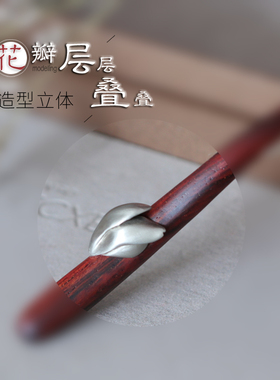 项链原创复古红木简约文艺镶嵌