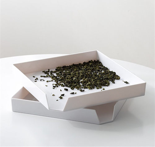 专业国标茶叶评审盘评茶盘茶样盘审评盘 白色茶叶盘企业SC认证工 - 图2