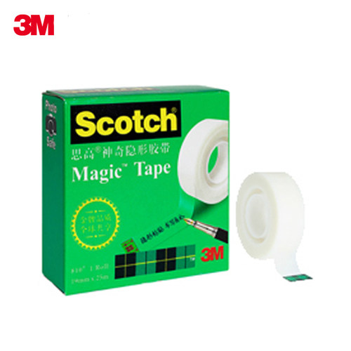 正品3M810测试胶带思高Scotch高级隐形胶带12.7mm-19mm*32.9米长 - 图2