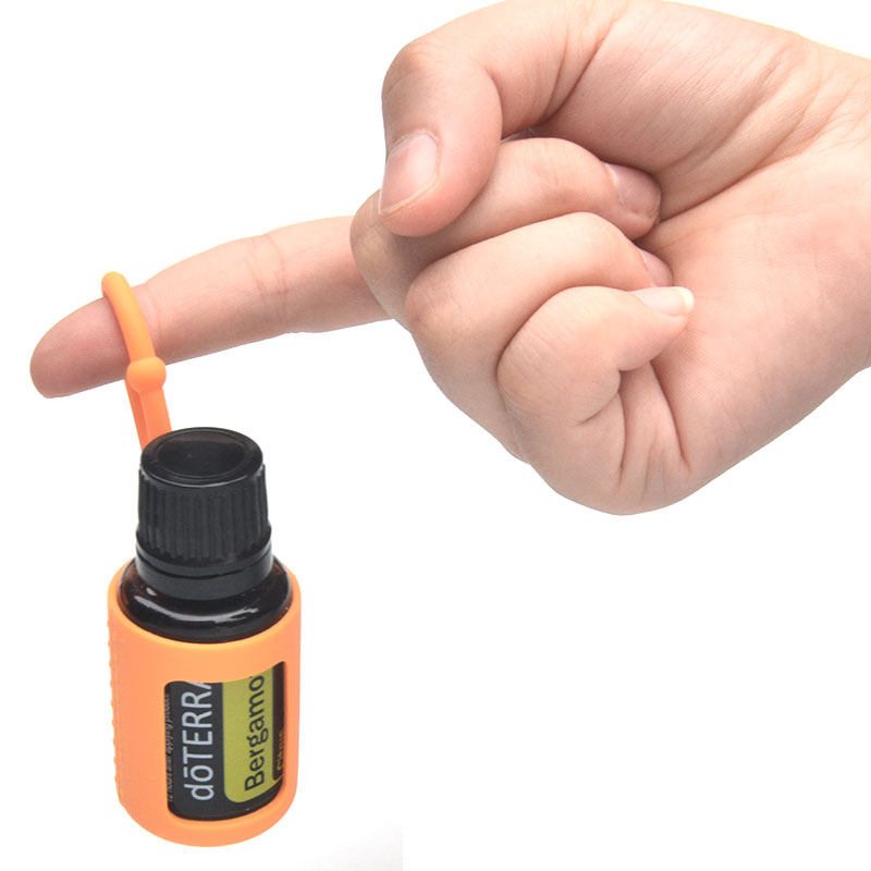 专瓶专用1510ML精油滚珠瓶保护套精油瓶子樽包装套硅胶防撞防摔硅 - 图2