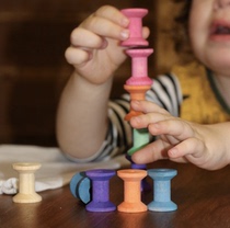 (Open Materials) Colour building blocks Monte ward Foodplay 0-3-6 Pat small laid Ruggio