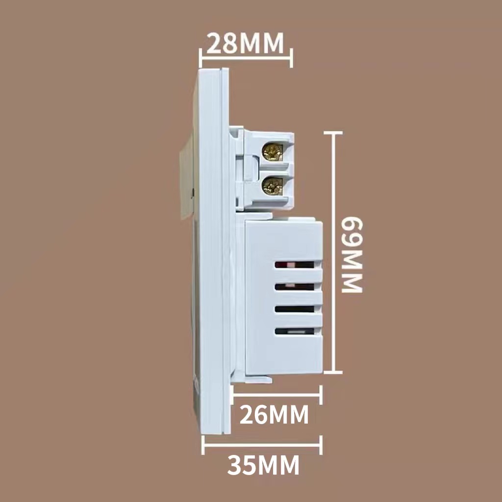 86型一开加触摸延时开关可用双控家用楼道灯可常亮和延时控制切换 - 图1