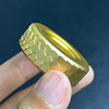 Mechanical C paragraph ring EDC decompression toy fingertip top ratchet ring edc toy decompression artifact for boys